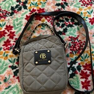 Alexis Bendel Quilted in grey Crossbody Bag
